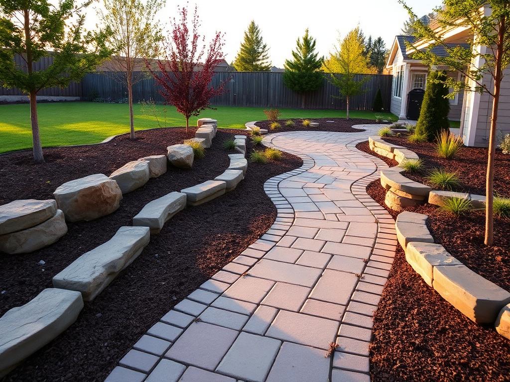 Hardscaping & Outdoor Spaces — Patios, walkways, borders, and decorative stone installs.
